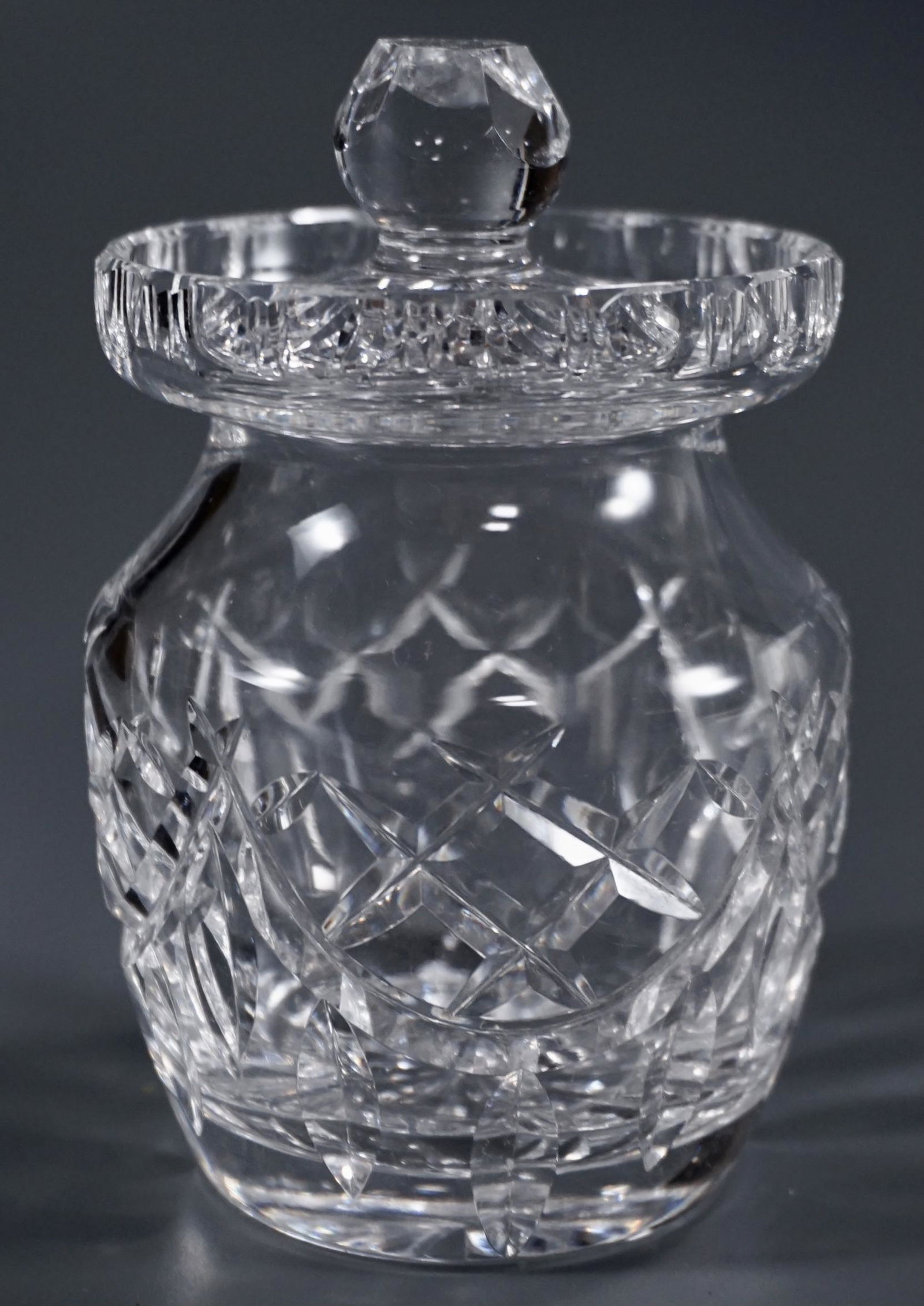 Waterford Crystal Condiment Jar (1 of 6)