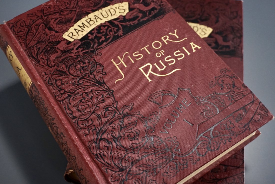 Rambaud History of Russia 2 Volumes Antique Books (1 of 12)