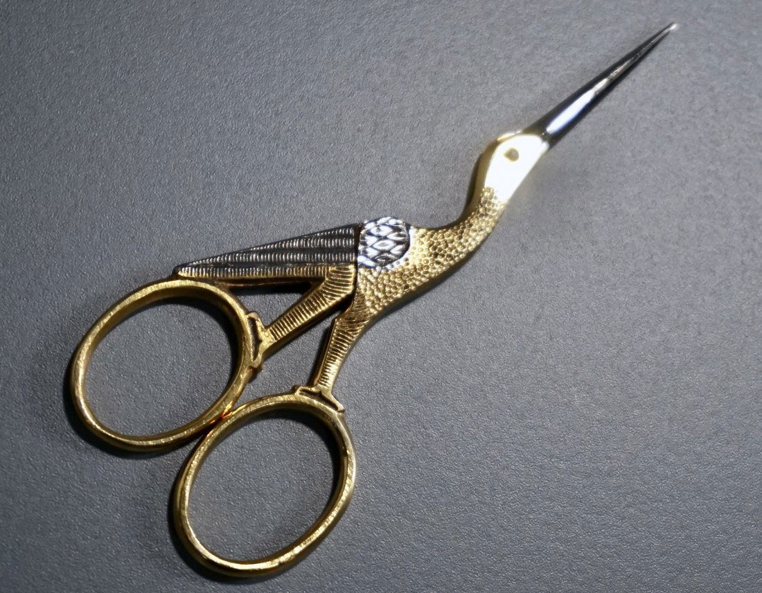 Stork Gilded Scissors Cutiecut Germany (1 of 5)