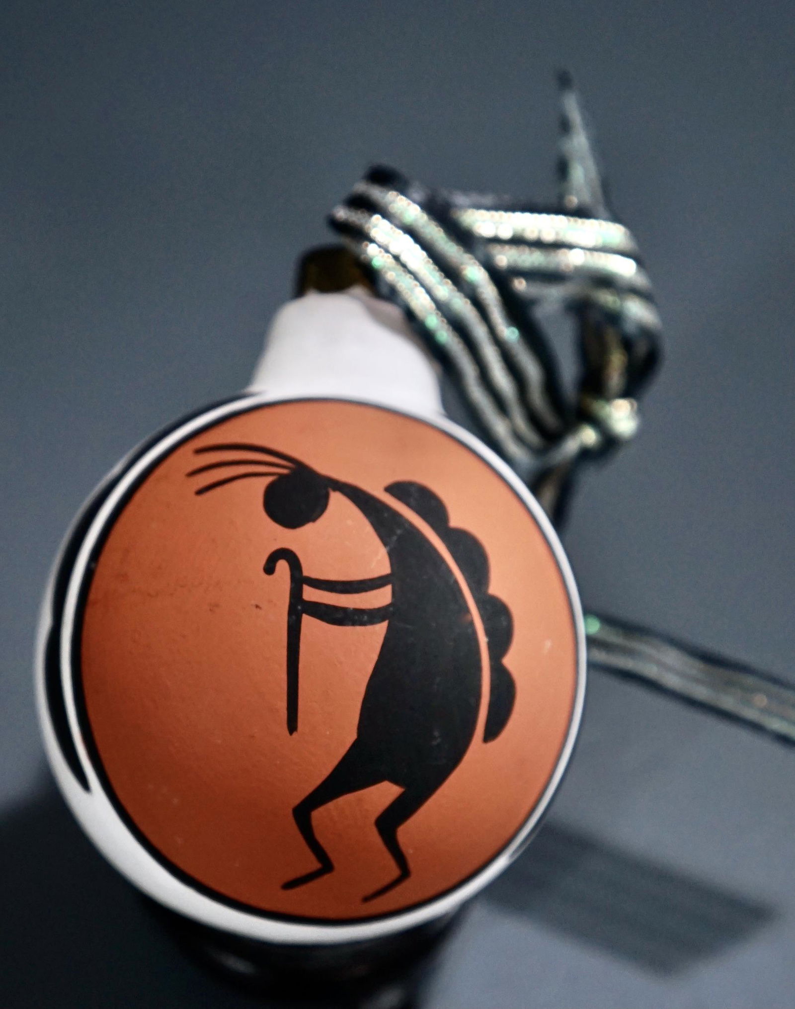 Kokopelli Christmas Ornament Hand Painted Southwestern (1 of 4)