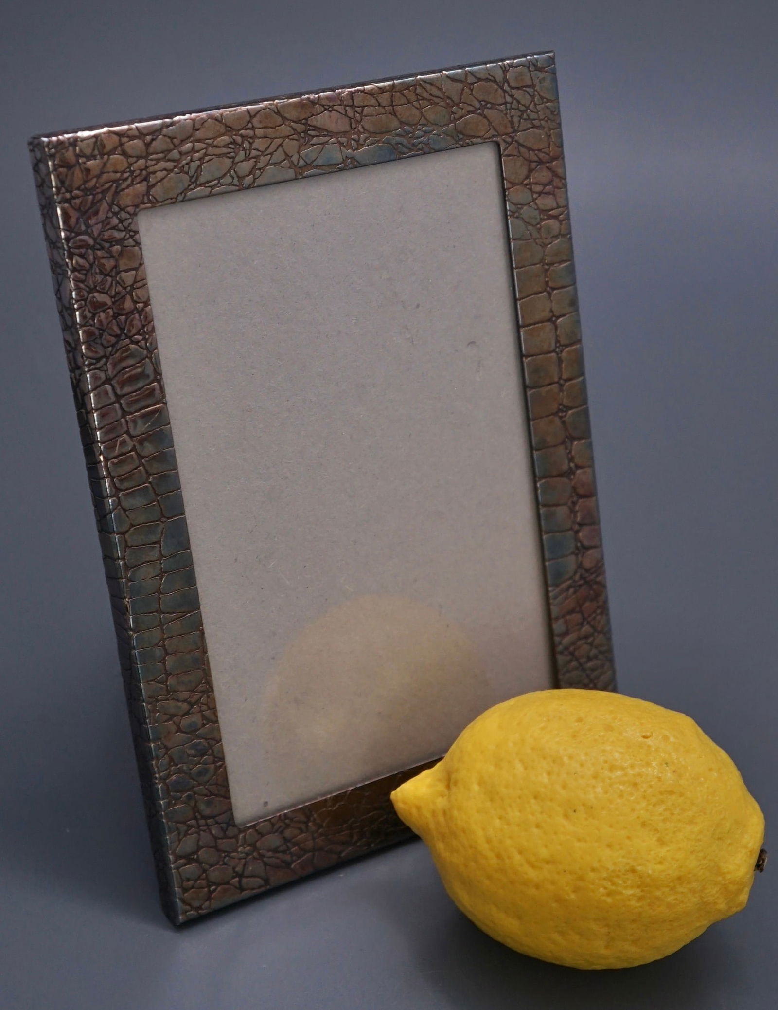 Tiffany & Co Alligator 925 Sterling Silver Photo Picture Frame Made in Italy (1 of 8)