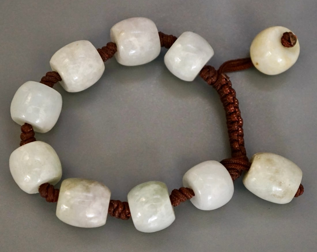 Chinese Bracelet Large Stone Beads (1 of 4)