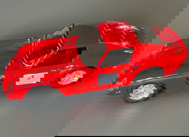 Burago Ferrari 250 GTO Red 1962 Coupe Scale Model Car