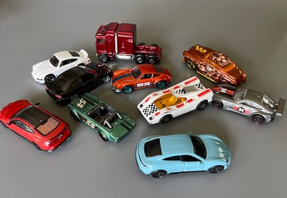 Matchbox Superfast Lesney 1971 Made In England Porsche 911 Hot Wheels Sport Cars Collection of 10