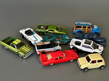 Hot Wheels Some Vintage Collection of 10