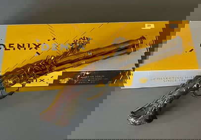 Denix 18th Century Pirate Flintlock Pistol Made in Spain Replica Gun with Original Box