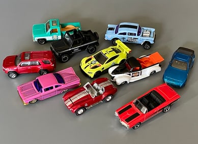 Mattel Diecast Toy Car Thailand Malaysia Harvey Davidson etc Lot of 10 Model Cars as pictured