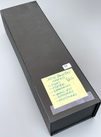 1980 Baseball Trading Card Collection in Storage Box