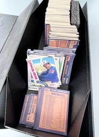 Collection of Vintage Baseball Cards In the Box