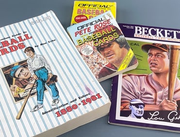 Premium Guide to Baseball Cards 1880-1981 Beckett Baseball Cards Monthly & More Baseball Reading