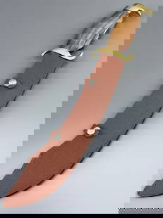 Curved Blade Sword In Sheath Pirate Cutlass Machete Large Fixed Blade Knife: Curved Blade Sword In Sheath Pirate Cutlass Machete Large Fixed Blade Knife Approximately 19 1/8 inches overall.