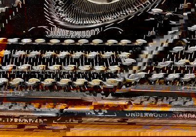 Antique Underwood Typewriter