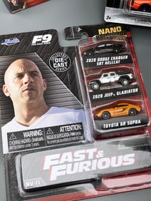 Fast & Furious Vin Diesel Race Cars Collection 5 Unopened Packages