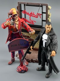 Megadeth Punisher Marvel Action Figures lot of 2