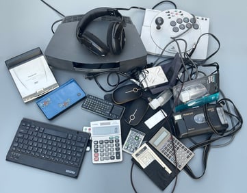 Lot of Outdated Electronics as Pictured