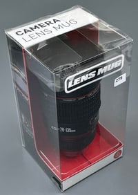 Lens Mug Thumbs Up Zoom Lens Looking Ice Tea Coffee Cup