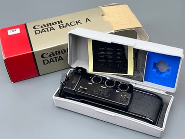 Canon Data Back A Made In Japan