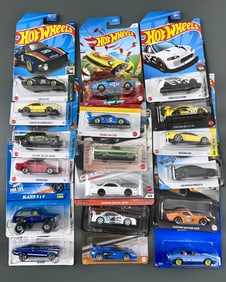Lot of 18 Hot Wheels Mattel Toy Cars Sealed Unopened Packages