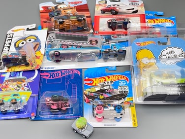 Homer Simpsons Car Cartoon Characters Hot Wheel Toy Cars Collection One without the package as