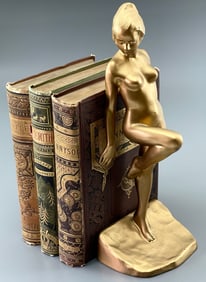 Nude Naked Lady Large Bookend or Doorstop After