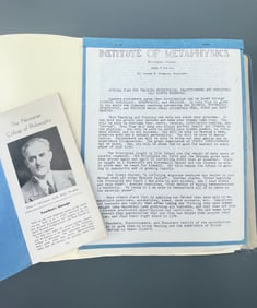 Institute of Metaphysics The Neotarian College of Philosophy Buddha Masonic Spiritual Typewriter