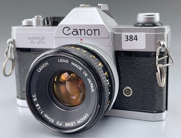 Canon TX Mechanical 35mm Photo Camera 1,8/50 FD Lens