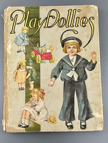 Play Dollies Whitman Publishing Company Vintage Book