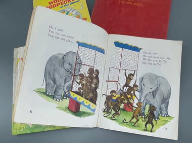 Collection of 4 Vintage Children Books