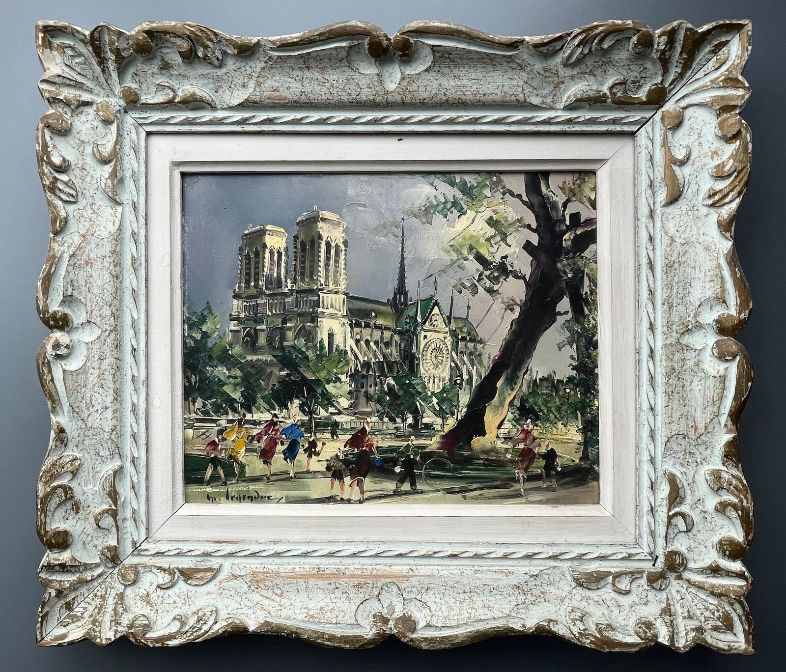 Maurice Legendre French 1878-1955 Original Oil on Board Painting (1 of 5)