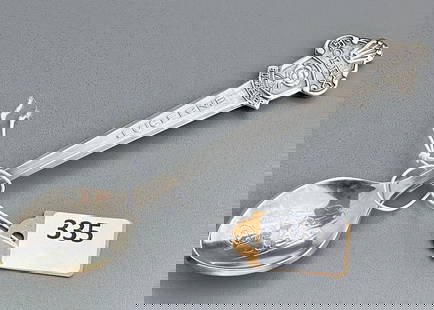 Rolex Bucherer of Switzerland Lucerne Souvenir Spoon: Rolex Bucherer of Switzerland Lucerne Souvenir Spoon Approximately 4 3/8 inches.