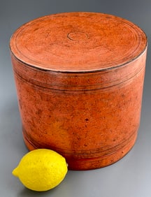 Burmese Lacquer 2-Tier Betel Nut Box