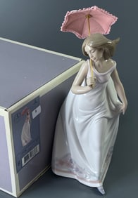 Lladro Spain Bajo El Sol De Primavera Afternoon Promenade 07636