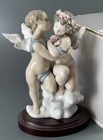 Lladro 1998 Collector Society Porcelain Heaven and Earth 01824 Cielo Y Tierra Figurine