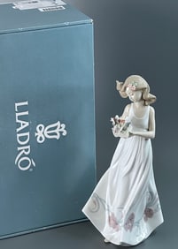 Butterfly Treasures Genuine Lladro Fine Porcelain Handmade in Valencia Spain Item #01006777 Spanish