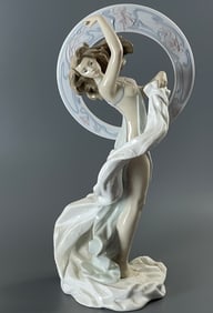 Large and Impressive Laddro Semi Nude Dancer Sculpture Last Retail $1,200.00 La Danza 01836 Dance