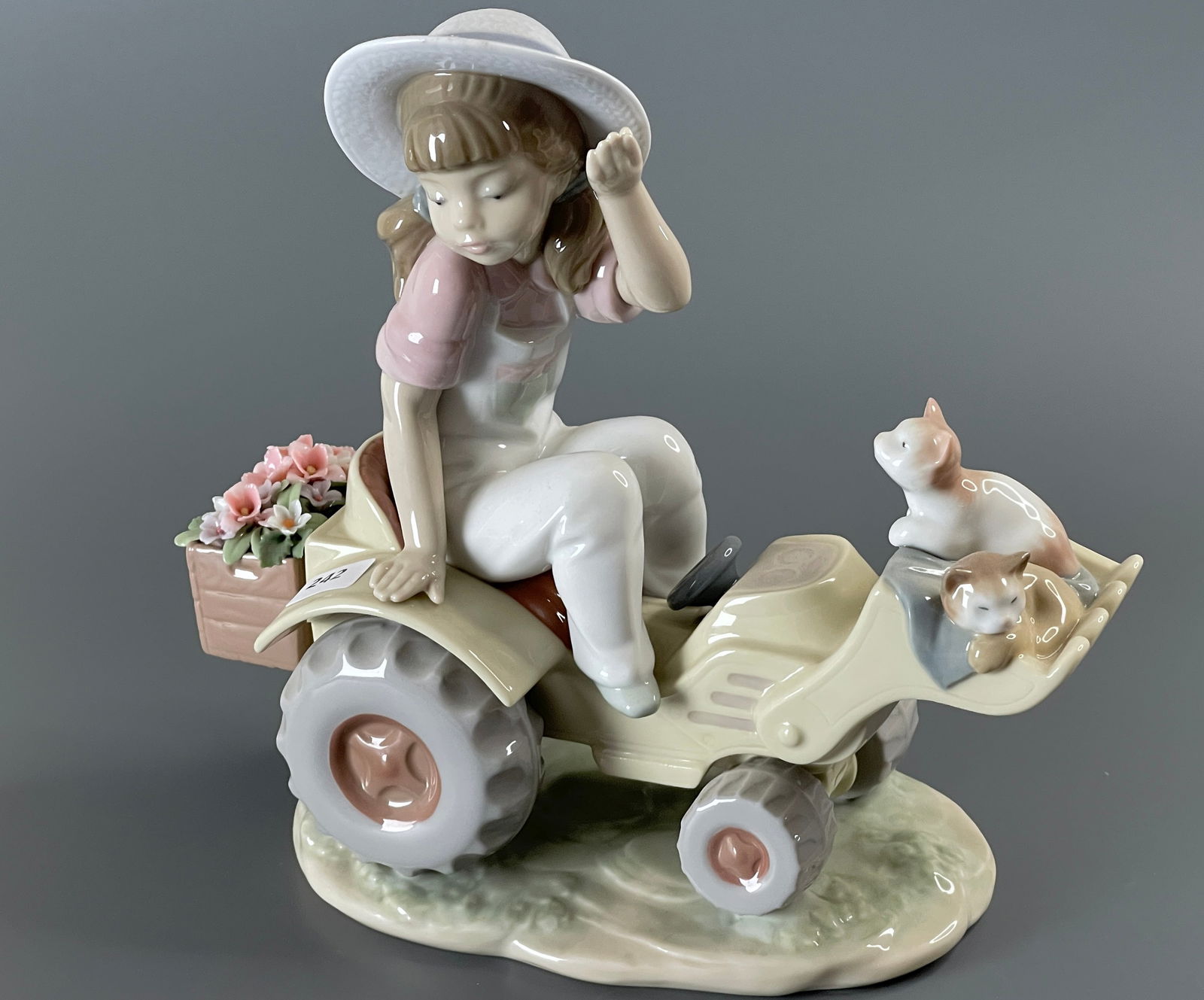 Want a Lift? Lladro 6564 Year Issued 1999 Year Retired 2003 Sculptor Juan Ignacio Aliena Last Retail: Want a Lift? Lladro 6564 Year Issued 1999 Year Retired 2003 Sculptor Juan Ignacio Aliena Last Retail Price $515