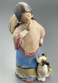 Chiquita Lladro Model Number 12165 Spanish Traditions Collection Cres Finish Porcelain Figurine