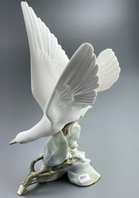 Turtle Dove Birds by Lladro Retired 1998 SKU # 01004550