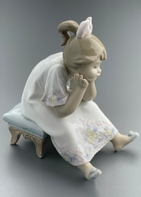 Nothing to Do Lladro Porcelain Figurine Model Number 5649 Sculpted by Francisco Polope Issued in