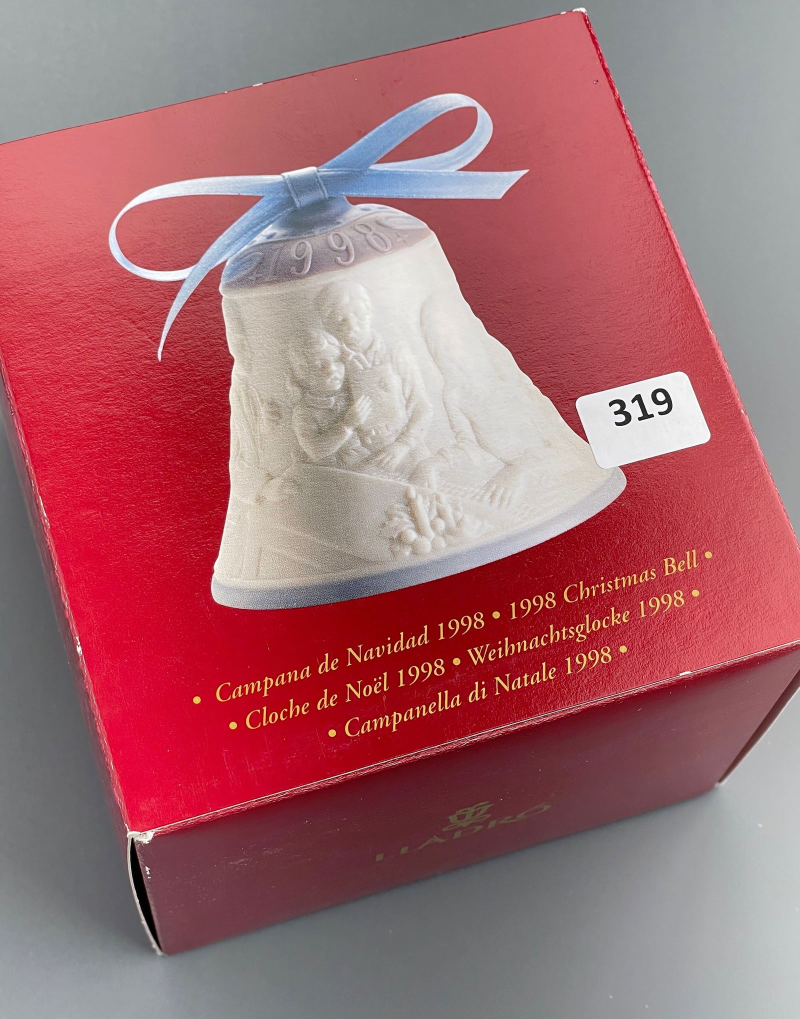 Lladro 1998 Annual Christmas Bell Still in Original Box: Lladro 1998 Annual Christmas Bell Still in Original Box