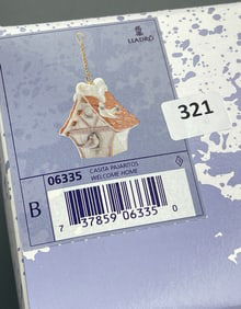 Welcome Home Boxed Lladro Christmas Ornament Figural Retired Piece by Lladro SKU 06335