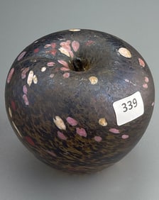 Poison Apple Studio Art Glass Paperweight