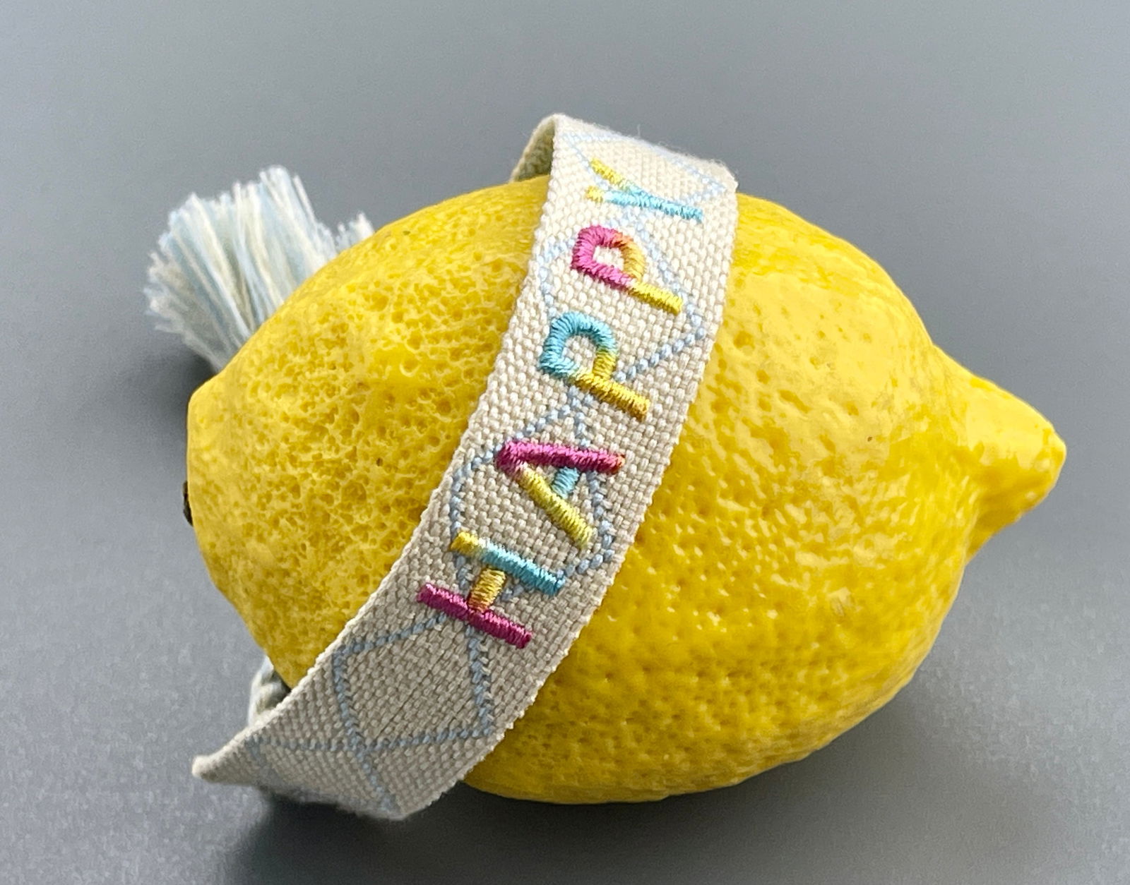 Dior Inspired HAPPY Bracelet Strung on Silk