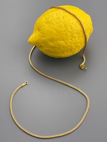 22 Karat Gold Chain Necklace