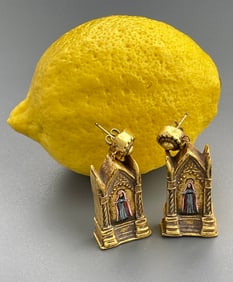 Florentine Style Icon Earrings