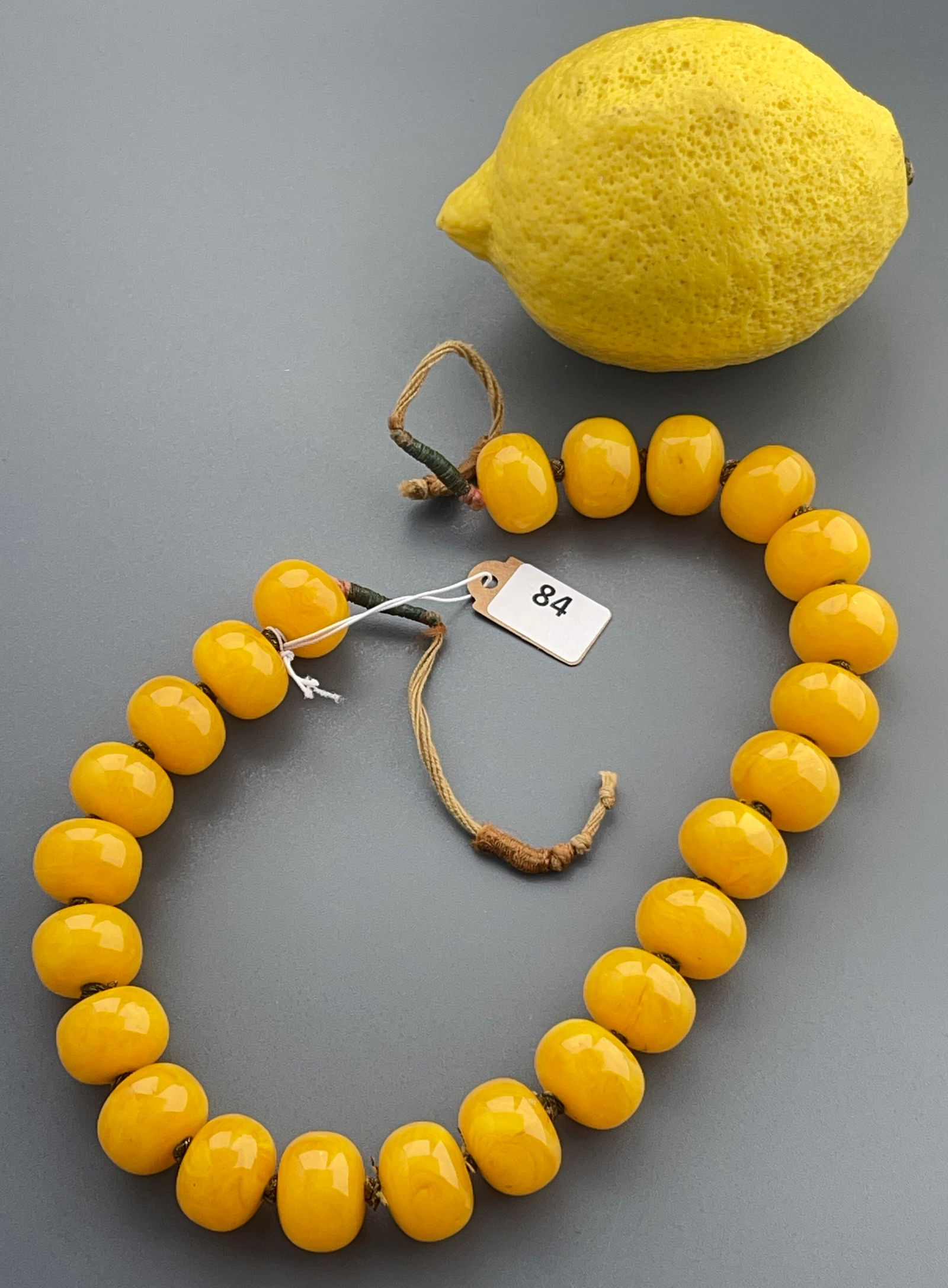 African Trade Beads Necklace (1 of 4)