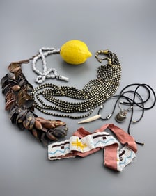 Ethnic Tribal Style Necklaces Pendants etc Lot of 6 Items