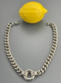 Vintage Costume Jewelry Chunky Chain Necklace
