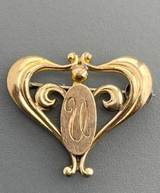 Antique Chatelaine Watch Brooch Back Hook for Lady Pocket Watch Chain Hanger