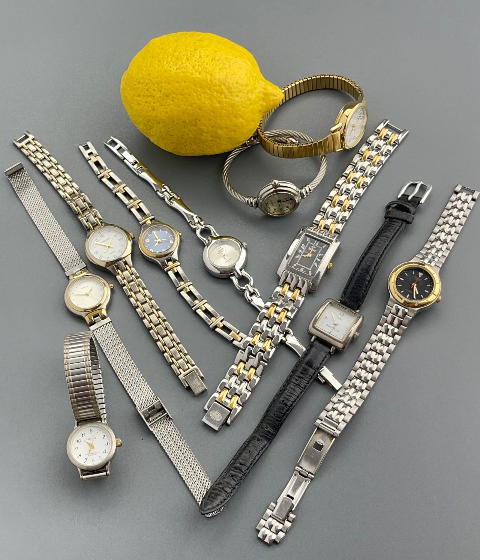 Used Lady Quartz Wrist Watches Lot of 10 (1 of 3)